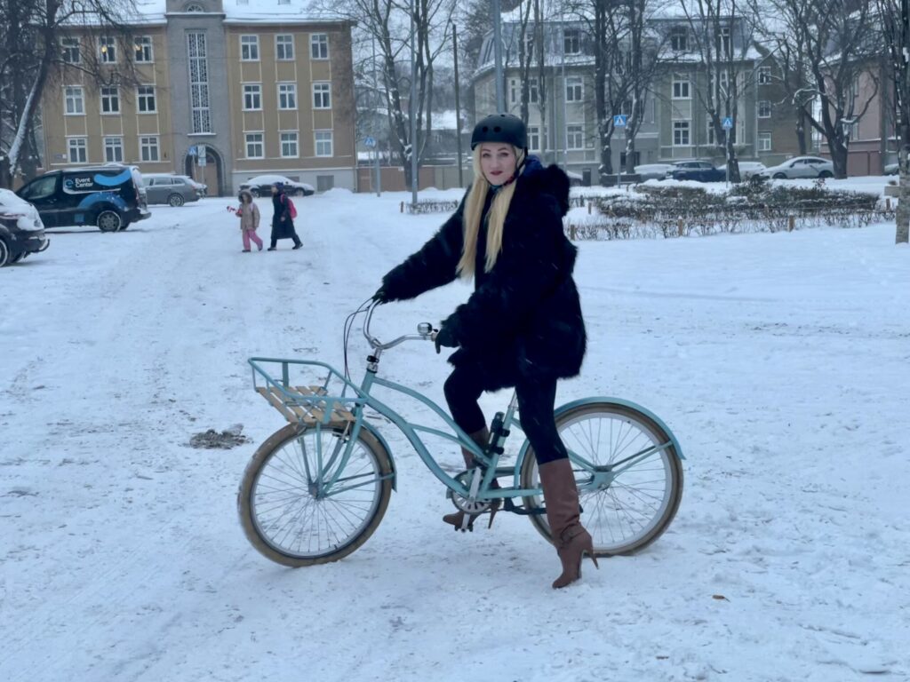 Talvella ajan pyörällä… ulos!